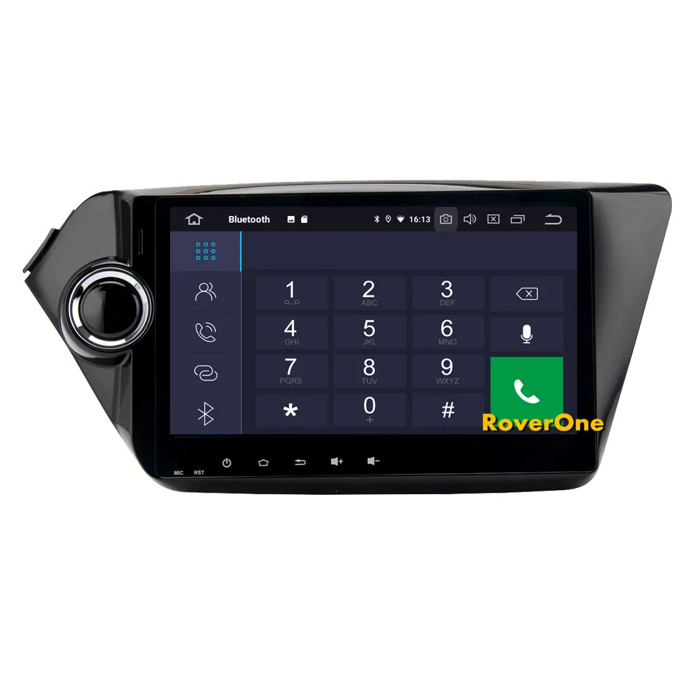 Best RoverOne For Kia Rio K2 2011+ Android 9.0 Autoradio Car Multimedia Player Stereo Radio GPS Navigation Head Unit NO DVD 8