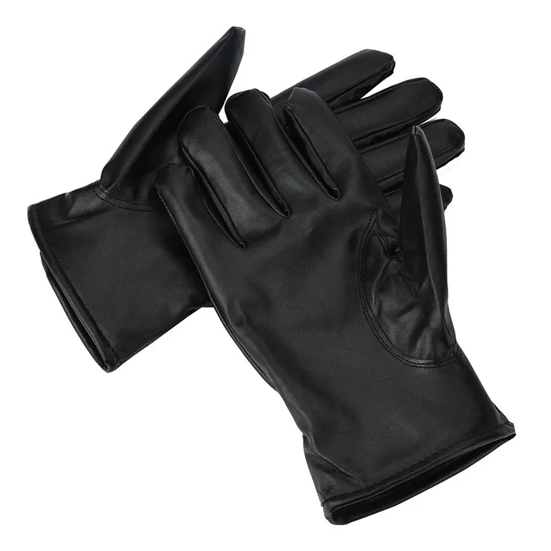  Men Fashion Warm Cashmere Leather Male Winter Gloves Driving Waterproof Hand Gloves guantes eldiven handschoenen 40FE1909