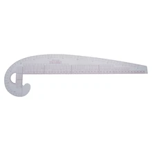 Измерительная линейка портного 360 градусов набор инструментов пластиковая французская кривая Метрическая швейная линейка сортировочная кривая линейки для производство одежды