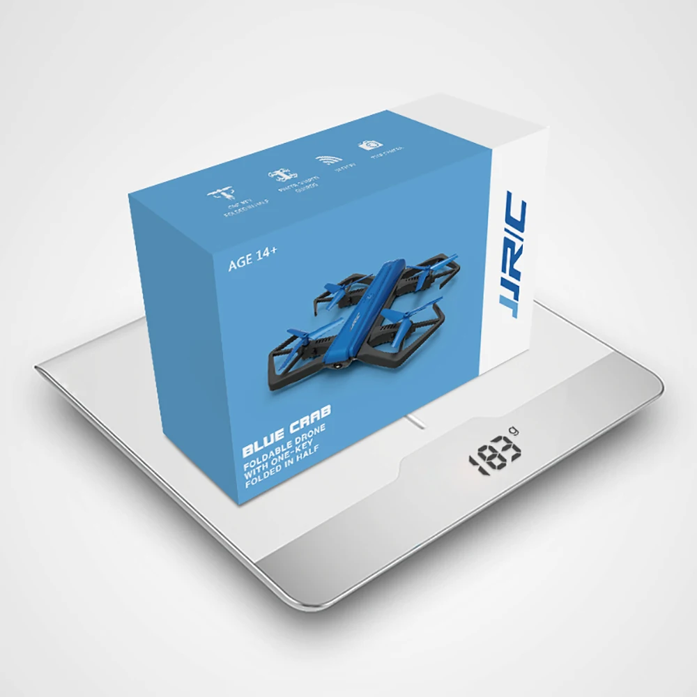 JJRC H43WH мини Радиоуправляемый Дрон с HD камерой WiFi приложение управление складной