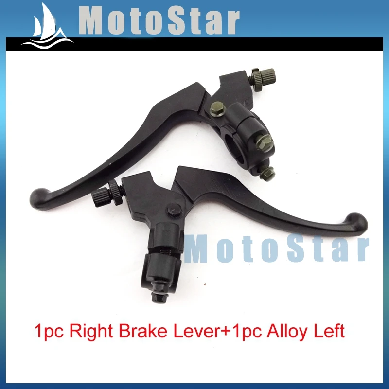 

Left + Right Clutch Brake Handle Levers Perch For Dirt Pit Bike Motorcorss Motorcycle XR80 XR100 CRF80 CRF100