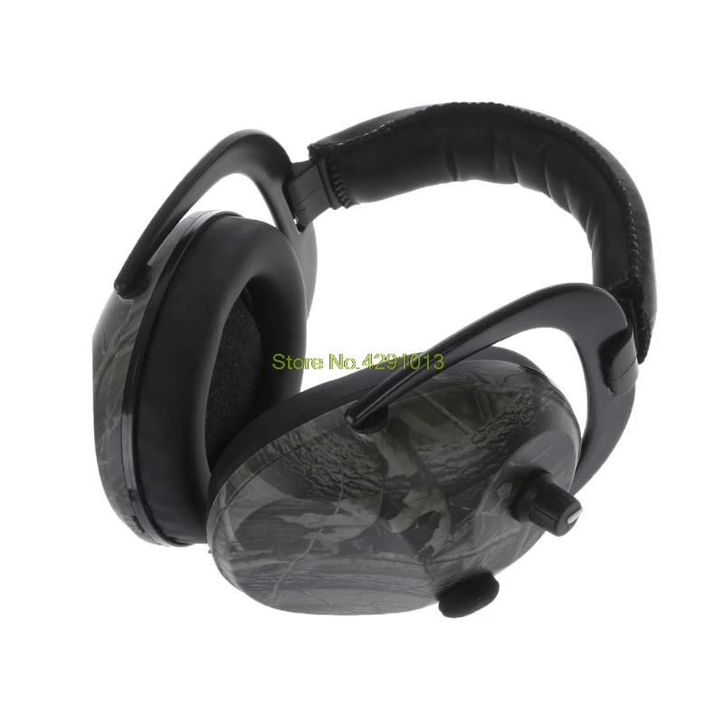 Electronic Ear Muff Headphones Gun Shooting Protection Hunting Plugs Outdoor Drop Shipping Support