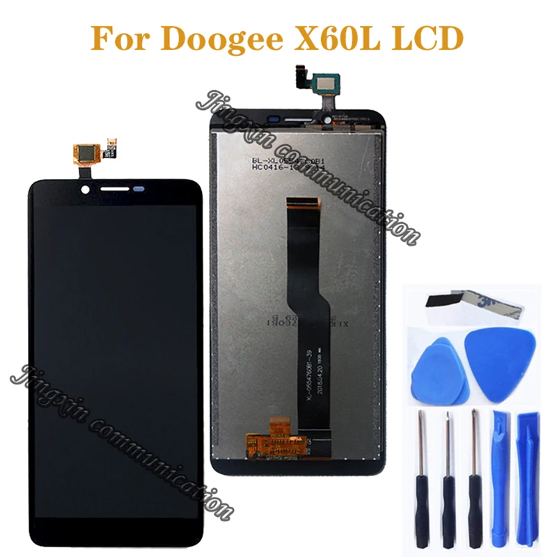 

5.5-inch original for Doogee X60L LCD + touch screen replacement for Doogee x60l mobile phone accessories free tool