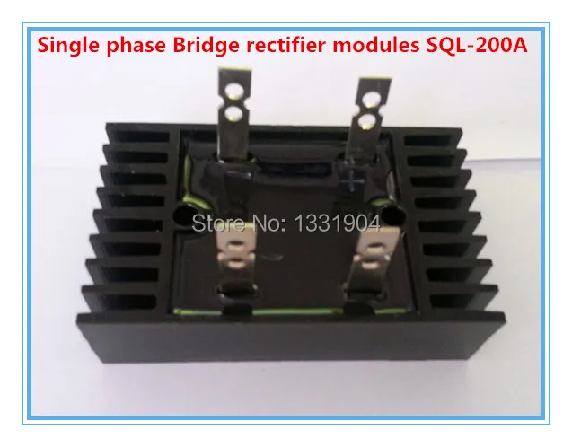 

free shipping New singe phase Diode Bridge Rectifier SQL 200A 1600V modules