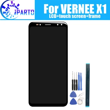 

Vernee X1 LCD Display+Touch Screen Digitizer+frame Assembly 100% Original New LCD+Touch Digitizer for X1+Tools