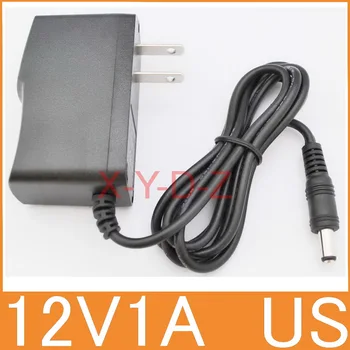 

New AC 100V-240V Converter Adapter DC 12V 1A / 1000mA Power Supply US AC/DC 5.5 mm x 2.1mm 50PCS + DHL Free shipping 3 - 5 day