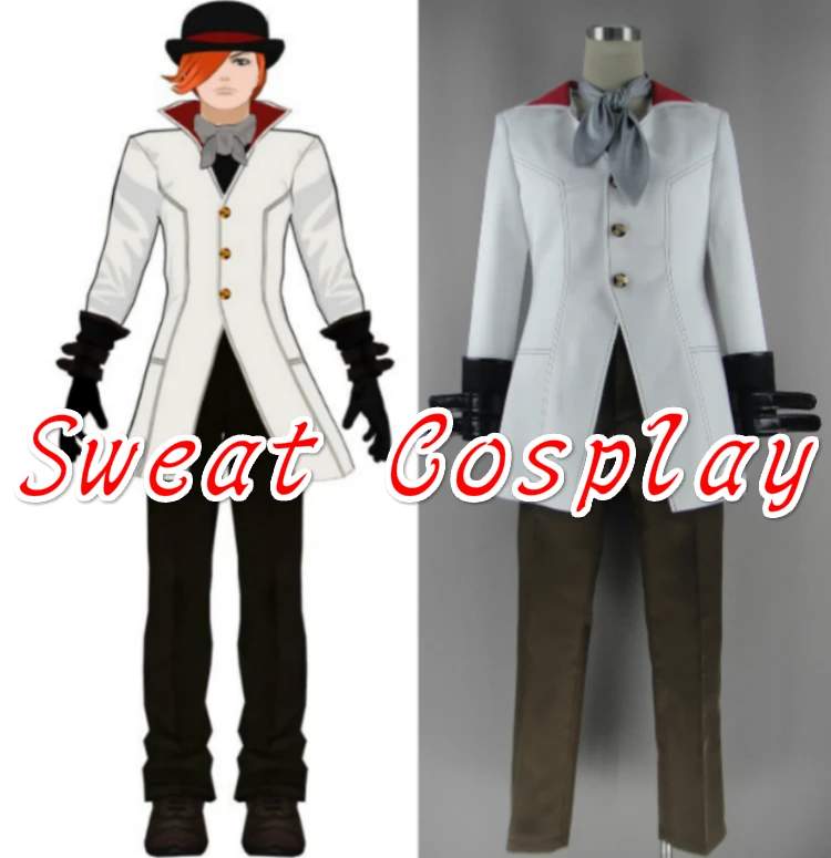 

High Quality New RWBY Roman Torchwick Costume Halloween Cosplay Costume