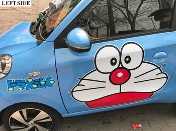 

LEFT SIDE Car Stickers DIY Creative Cartoon Waterproof Car Body Stickers Auto Door Decals Drift Refit Exterior Accessories