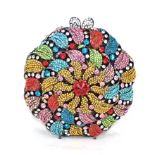 Для женщин клатч Сумки дамы птица Форма вечерняя сумочка; BS010 женские свадебные партии алмазов кошельки Стильный Кристалл Сумочка(88306-a