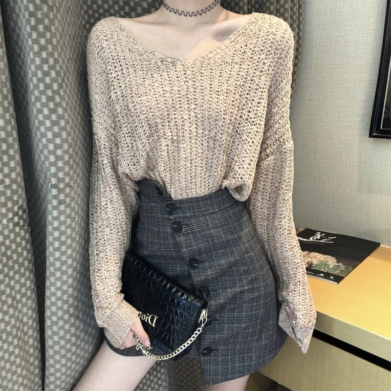 Harajuku Pullover Women Knit Sweater Korean Pullover Cute Sweater Streetwear Sweater 2018 Autumn Women Fashion Lazy Oaf Harajuku Pullover Women Knit Sweater Korean Pullover Cute Sweater Streetwear Sweater 2018 Autumn Women Fashion Lazy Oaf