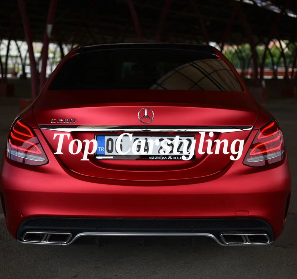 Top quality Ice Red Metallic matte Chrome Vinyl Wrap For Car Wrap Cover