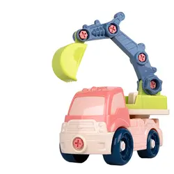 Моделирование износостойкие DIY нетоксичное воображение Собранный грузовик набор строительный автомобиль детская обучающая игрушка Minds-on