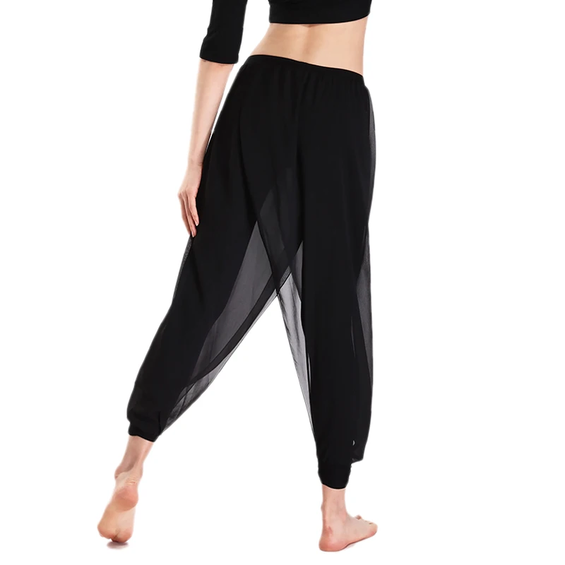 Women Sexy Yoga Pants Breathable Quick Dry Training Professional Women's Yoga Pants Black And White