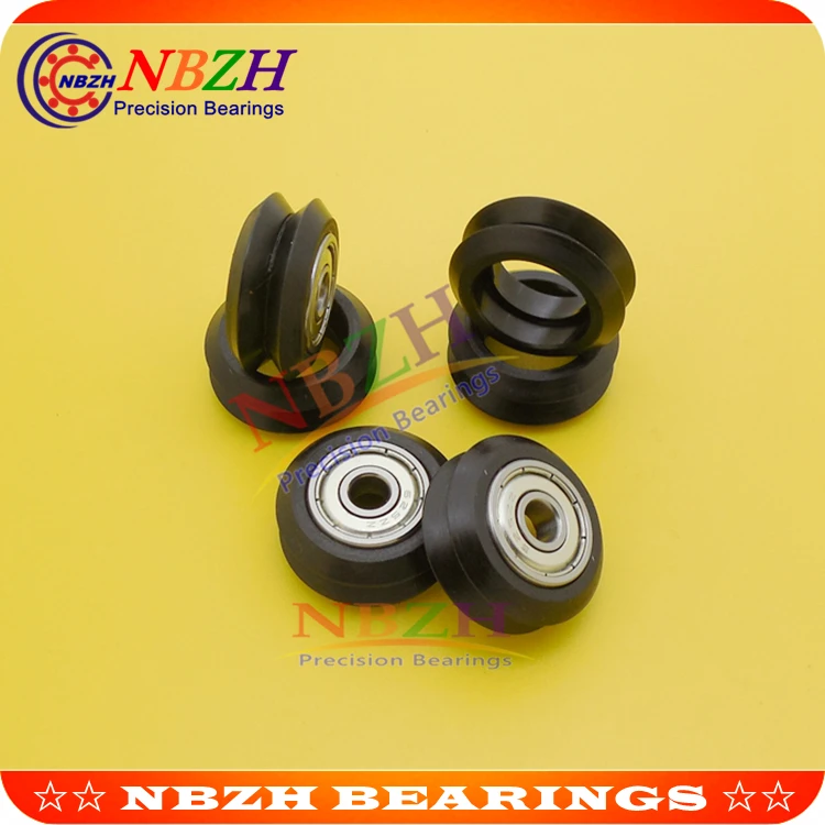 4/5/6/8/9/10 мм W V groove bearing Openbuilds для 3D принтера нейлоновый шариковый подшипник с шкивом