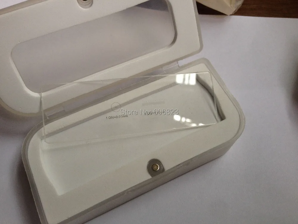 

New 0.1mm 0.01mm Microscope Stage Micrometer Calibration Slide