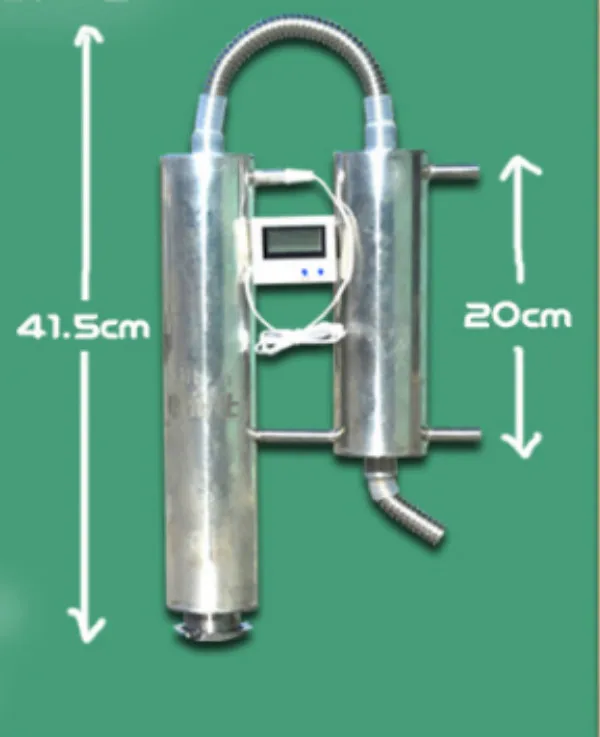 Дистиллятор из нержавеющей стали 304 1,2" патрон 50,5 см Reflux башня дистиллятор воды спирт дистиллятор