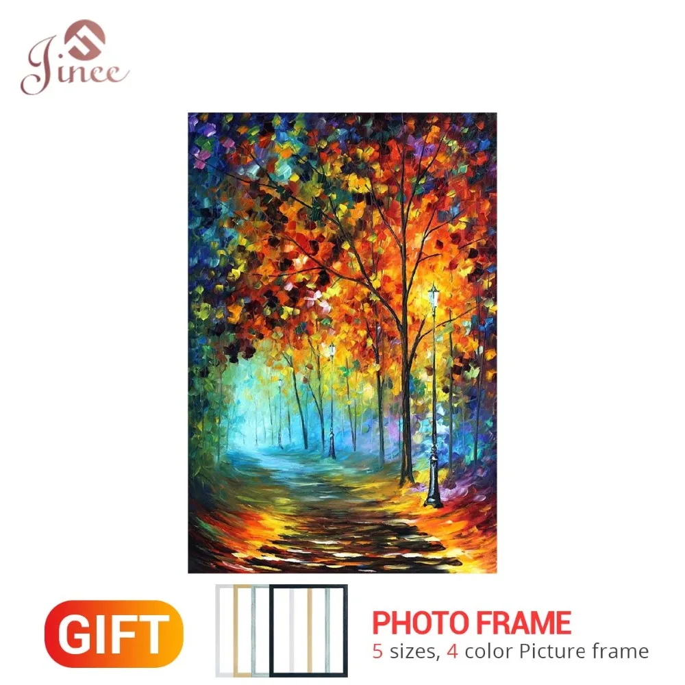 

DIY Diamond Embroidery Path Landscape 5D Diamond Painting Scenery Cross Stitch Full Mosaic Needlework Home Decor Round Gift