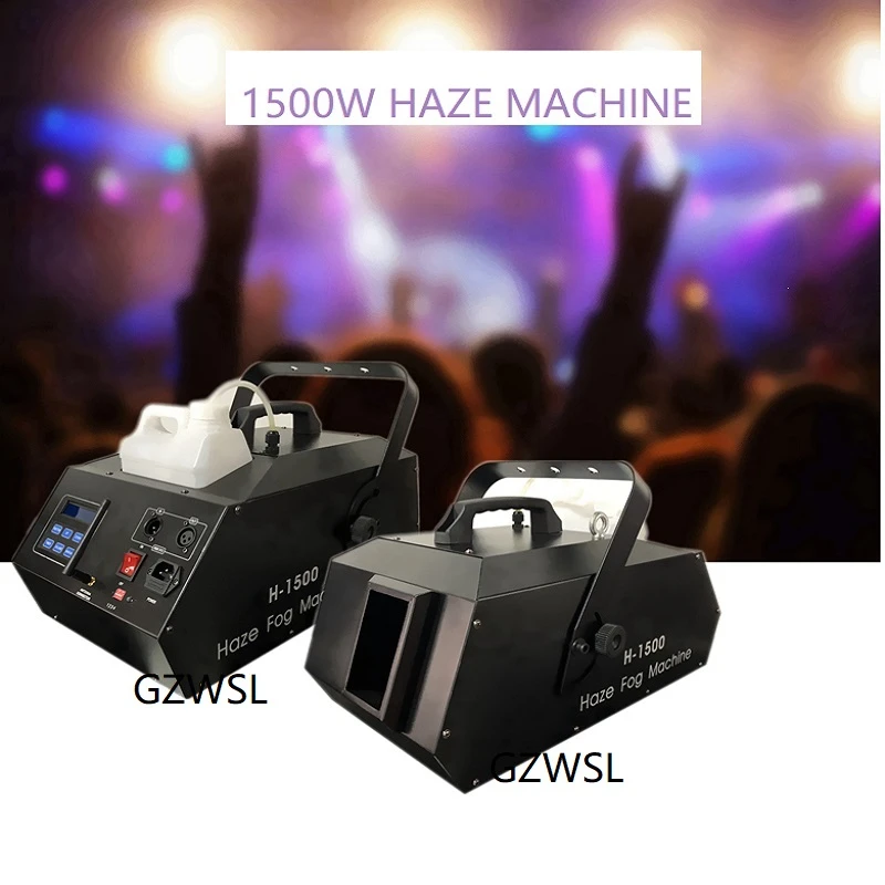 2pcs/lot 1500w Haze Machine Mist Dmx Smoke Machine For Party Event