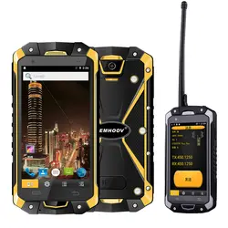 Военной промышленности V18 Santong IP68 пылезащитный осень 4,5 дюймов Большой Экран 4G оборудования переговорные смартфон