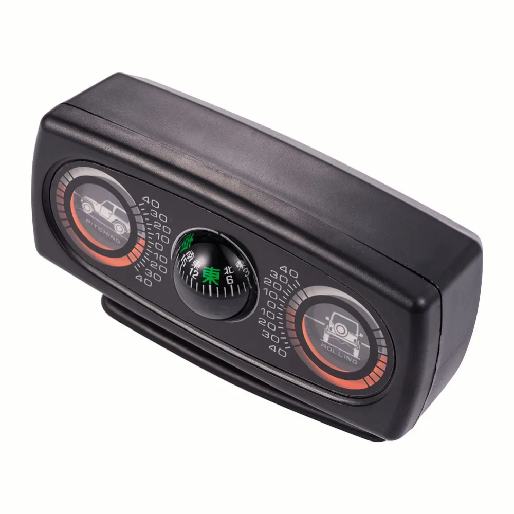 Decoration Inclinometer Compass Decoration Car Accessories Inclination Tool Level Wave Instrument
