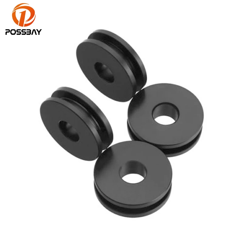 

POSSBAY 4pcs Detachable Motorcycle Windshield Replacement Bushing Grommets fit for Harley Road King FLHR 1994-2017 Cafe Racer
