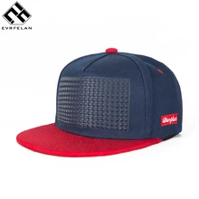 Дизайн патч хип-хоп кепка для мужчин и женщин мода хип-хоп кепка Твердые кепки унисекс для женщин кость Регулируемый дропшиппинг