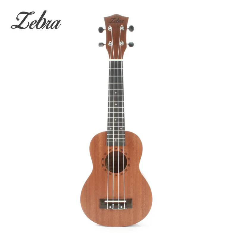 

Zebra 21" Soprano Ukulele Ukelele Sapele 15 Frets Musical Wood Instrument Rosewood 21 inch Ukulele Musical Instruments