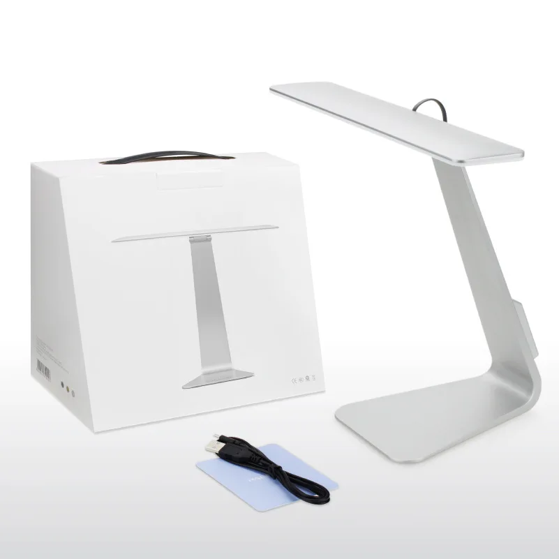 

Eye-Protection Portable Desk Lamp Ultra-thin with 28 LED,Touch-Sensitive 3 Level Table Lamp of Brightness Night Light Mac Style