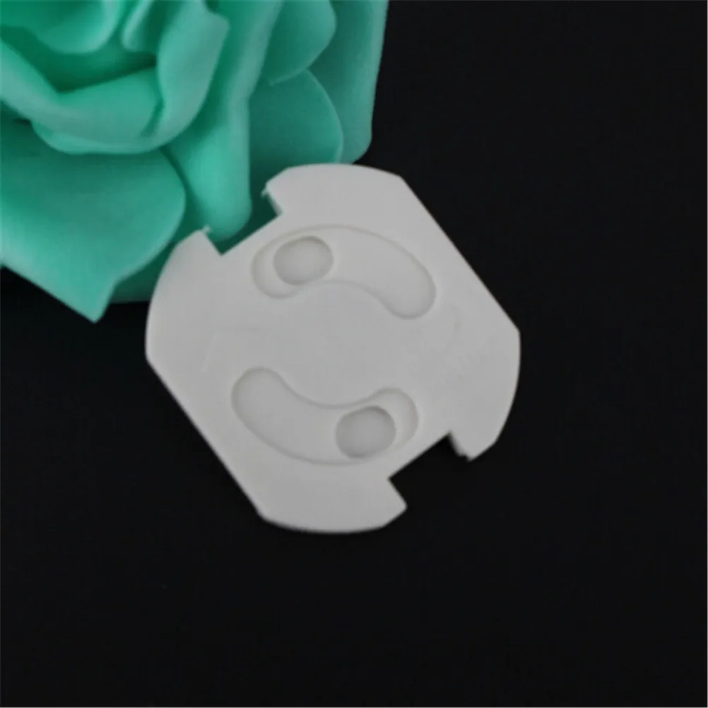 

10pcs/lot EU Power Socket Protection Anti Electric Shock Plugs Protector Rotate Cover Electrical Outlet Baby Kids Safety Guard