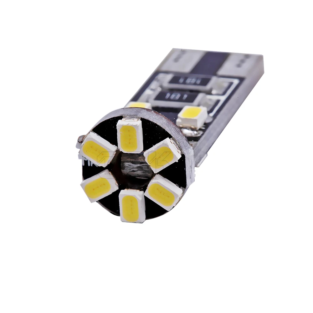10 шт./лот T10 led canbus Свет w5w 10smd 1206 LED Предупреждение canceller индикатор Лампа Авто зазор
