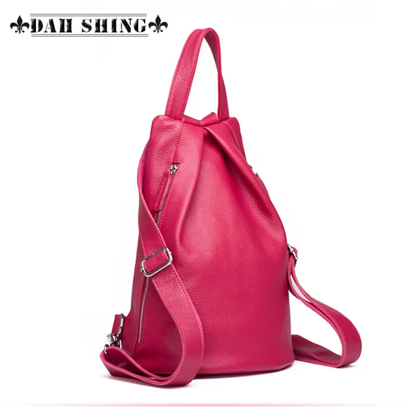 Модная однотонная сумка ведро из натуральной кожи в простом стиле женская кожаная сумка на плечо mochila feminina 34*27 см