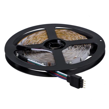 

Brand New 2x5M 10M 3528 SMD 600 LED RGB Light Lamp Flexible Strip Ribbon +44 Key Colours IR Controller.