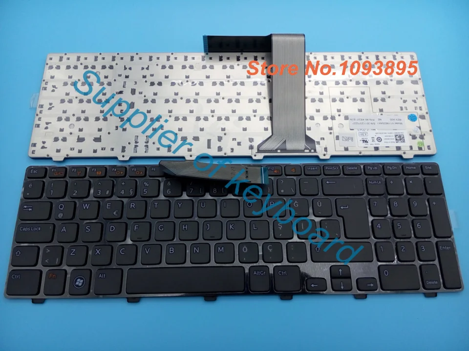 Новая Турецкая клавиатура для Dell Inspiron 15R N5110 M5110 N 5110 турецкая Клавиатура ноутбука |