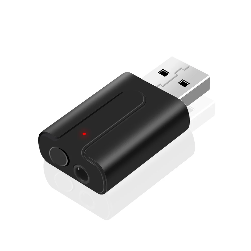 Kebidu USB Bluetooth 5,0 аудио приемник передатчик беспроводной стерео музыка 3,5 мм AUX разъем аудио рецептор Мини Bluetooth адаптер