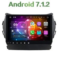 Android 7.1.2 Quad core 9” 2GB RAM 16GB ROM Touch Screen Bluetooth Car Radio Player Stereo For Hyundai IX45 2014-2016