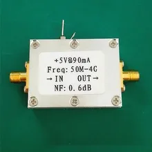 Ультра-низкий уровень шума NF = 0,6дб Высокая линейность 0,05-4 г широкополосный усиленный вход LNA как низкий as-110dBm