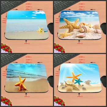 

Starfish On The Beach Artistic Personality Customization Size, Hd Antiskid Rectangular Computer Mouse Pad, Decorate Your Desk