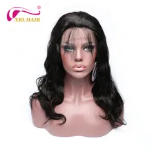 XBL HAIR Lace Front Wigs For Black Women Body Wave Human Hair Brazilian Remy Hair Free Shipping