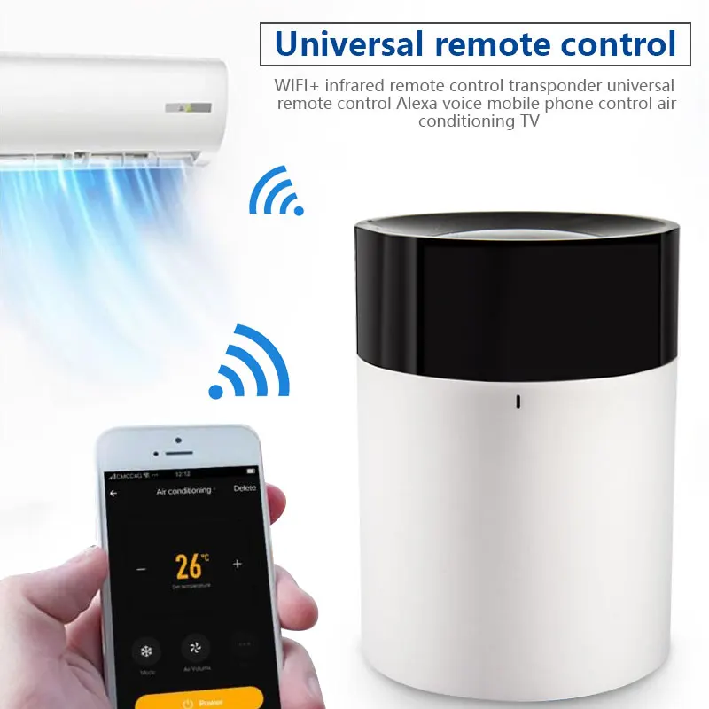 

Wifi Infrared Remote Controller Infrared Wifi Controller Smart WiFi+IR+VOX Learning Function Remote Control By App Appliance