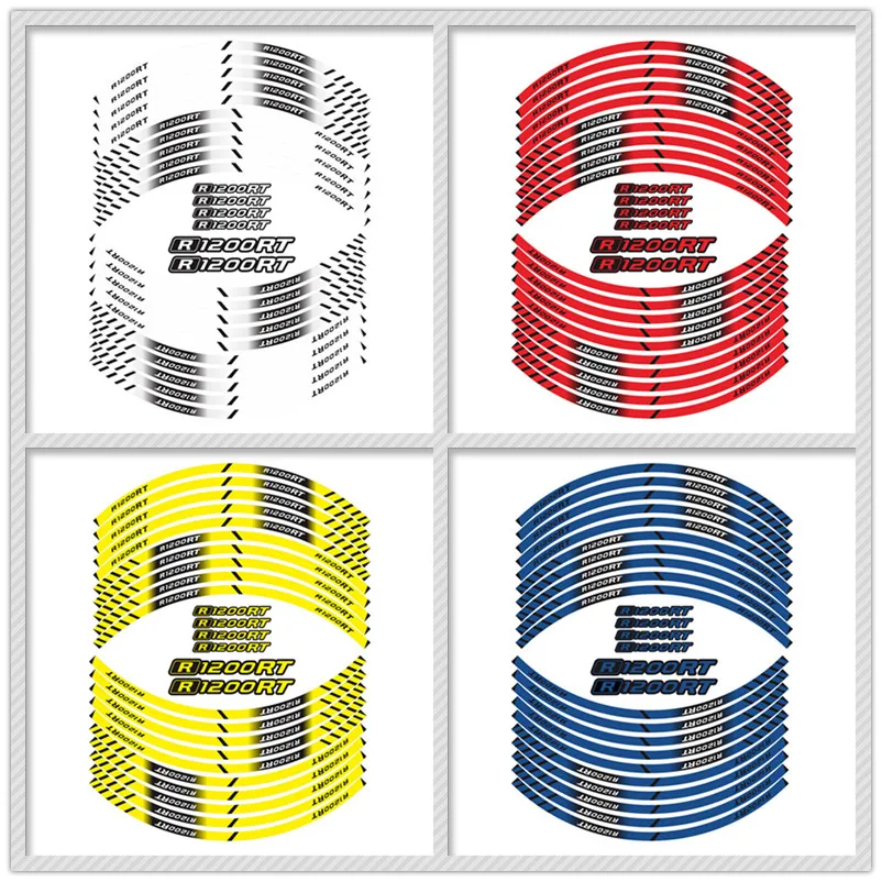 Горячая мотоциклетная внутренняя наклейка для колес обод Светоотражающие украшение Наклейки для BMW R1200RT