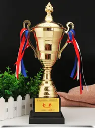 Лидер высокого класса бизнес награда трофей настройки Лига чемпионов трофеи и награды конкурс награда медаль сувенирная чаша