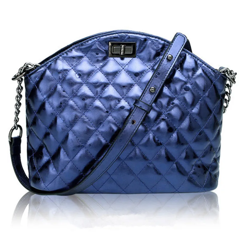 

Luxury Handbags Women Lock Bags Designer Chains Genuine Leahter Crossbody Purses and for