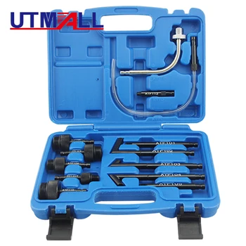 13Pcs Oil Refill Filling Adaptor Set CVT Transmission Service Adapter ATF Adapters Transmission Oil Refilling Tool for auto