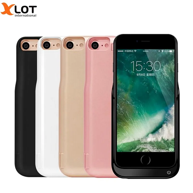 Внешний Батарея Зарядное устройство Чехол для iPhone 6 6S Plus 7000/10000 мАч Перезаряжаемые
