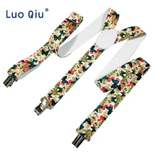 Детские мужские подтяжки унисекс с клипсами, эластичные y-образные регулируемые подтяжки, цветные подтяжки для женщин и мужчин, модные аксессуары, одежда