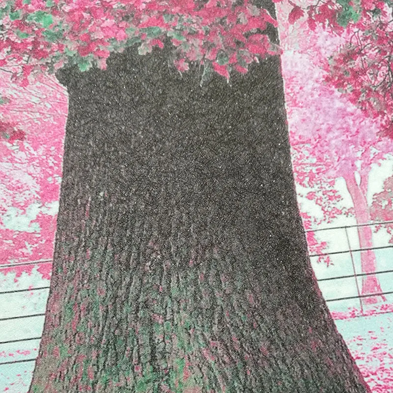 Mural 3D de pared Paisaje de cerezos en flor Floral MURALES 3D DE PARED Naturaleza OUTLET PRIMAVERA