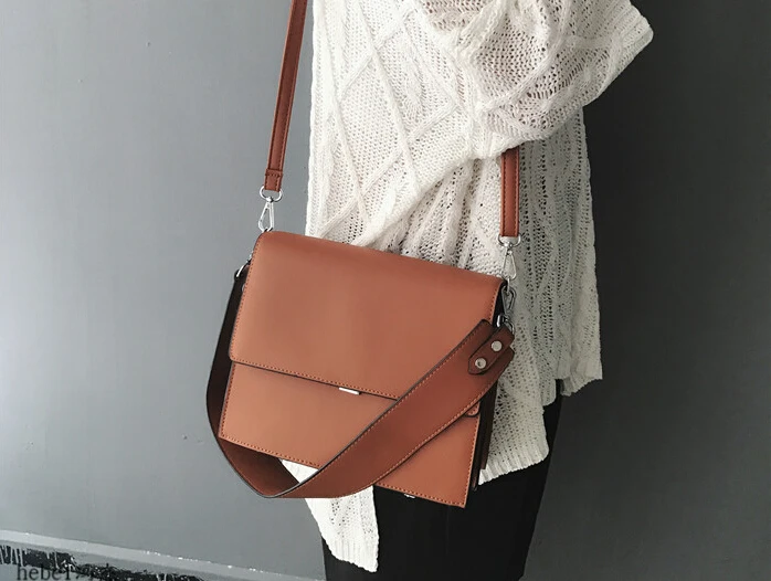  Female brief bag fashion all-match shoulder strap orgnan bag women messenger small bag casual offic - 32833595966