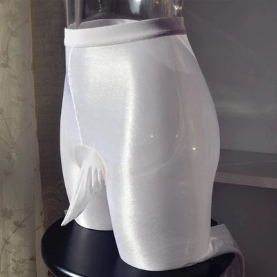  Men's 100D oil bright jj sleeves Shebin performance oil light reflective stockings flash dance men'