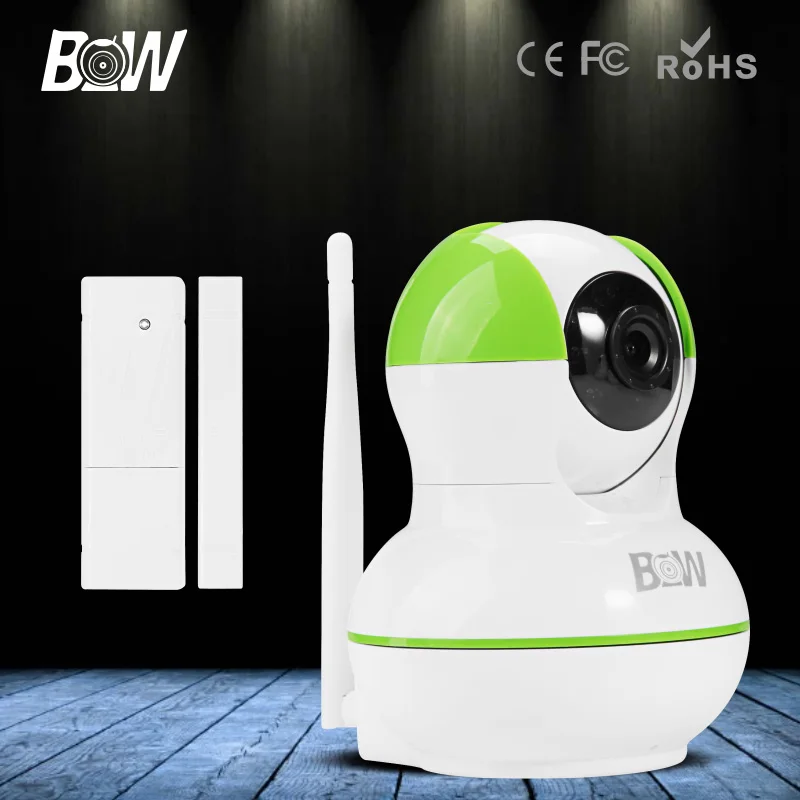 HD 720P Wireless IP font b Camera b font P2P font b Door b font Sensor