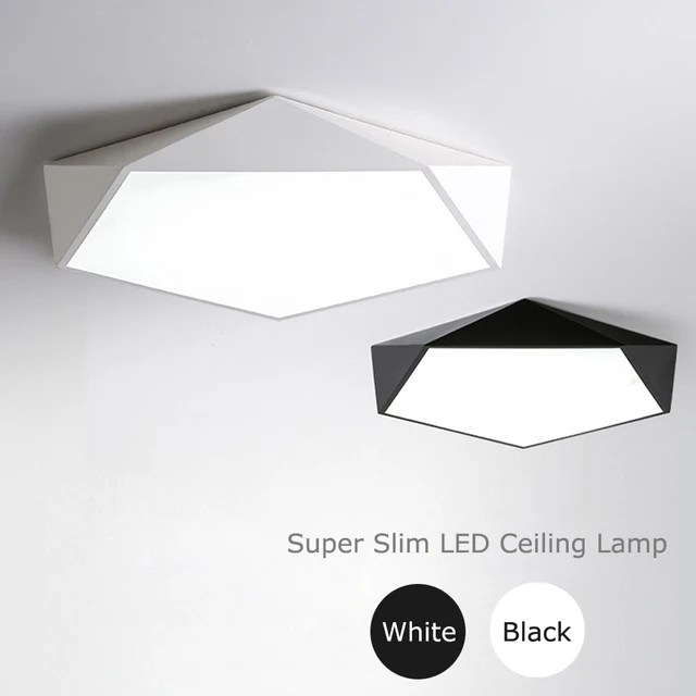 Aliexpress Nordic Led Ceiling Lamp 5cm Thin Modern Nordic Led Ceiling Lamp 5cm Thin Modern Lights Super Bright Luminaire Acryl Alloy